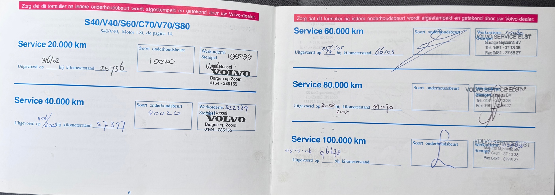 Foto van Volvo S80