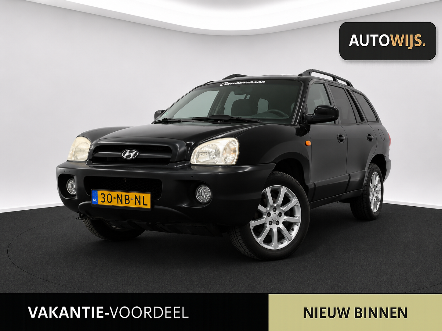 Hyundai Santa Fe 2.7i V6 4WD Style 2003 - voorkant