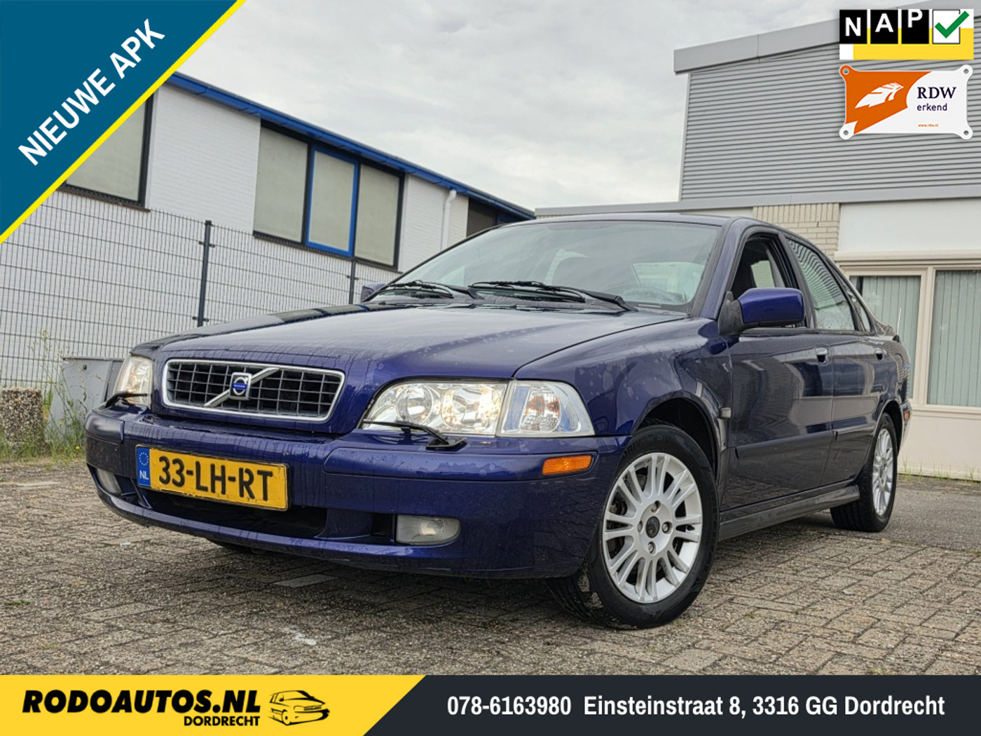 Volvo S40 1.8 Europa Airco 122dkm Nieuwe APK ✅ 2003 - voorkant