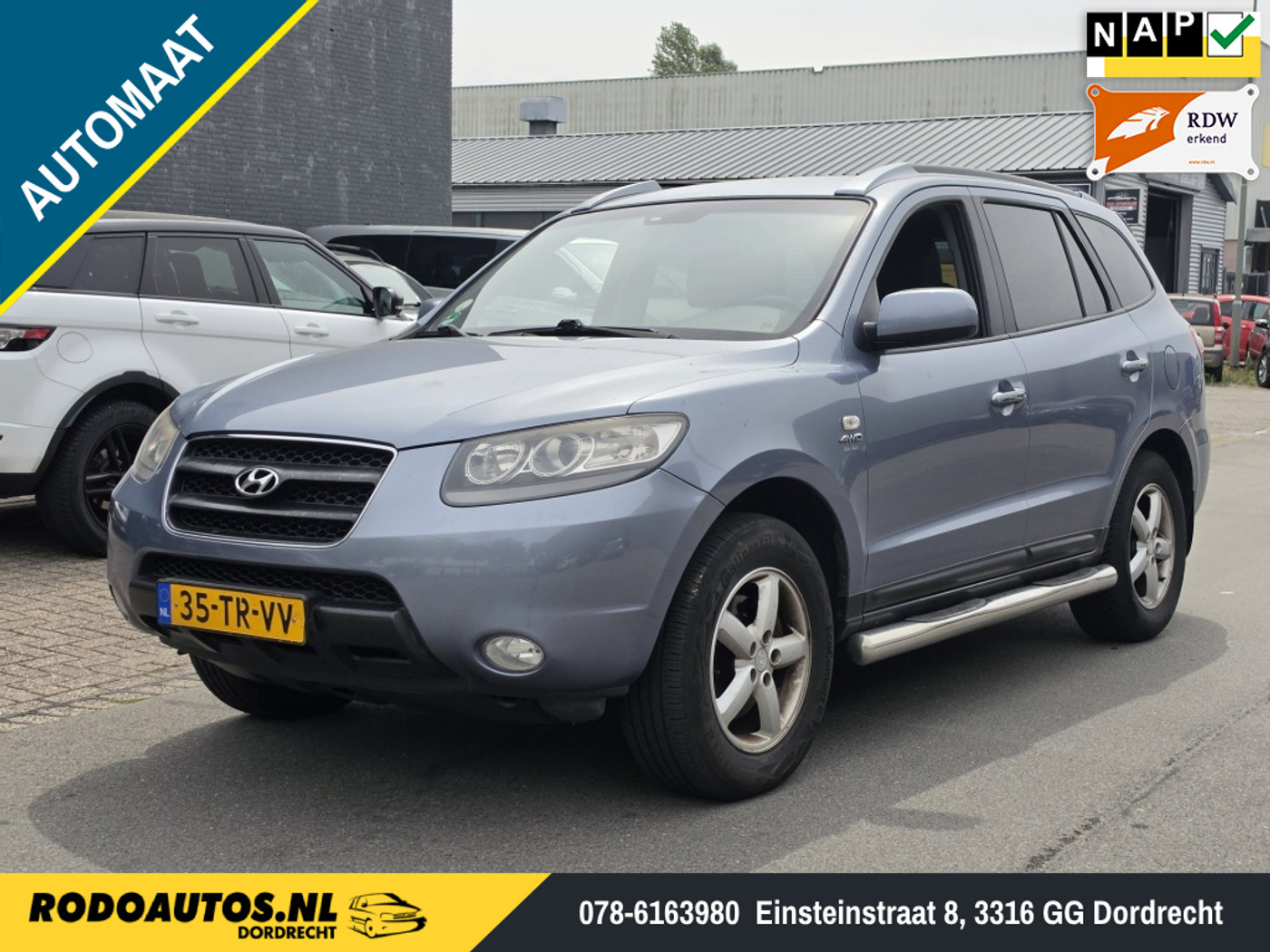 Hyundai Santa Fe 2.2 CRDi 4WD 4x4 Style Aut. START NIET! 2007 - voorkant