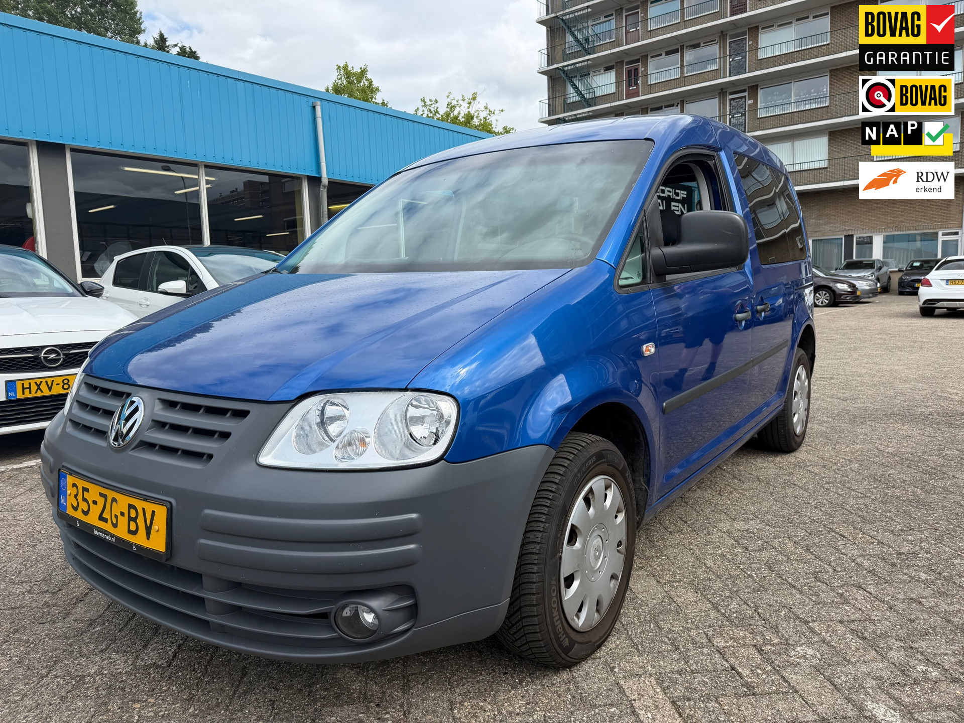 Volkswagen Caddy Life 1.9 TDI Optive Comfort 5p.|Rolstoelauto|Klepstoter kapot|NAP 2008 - voorkant