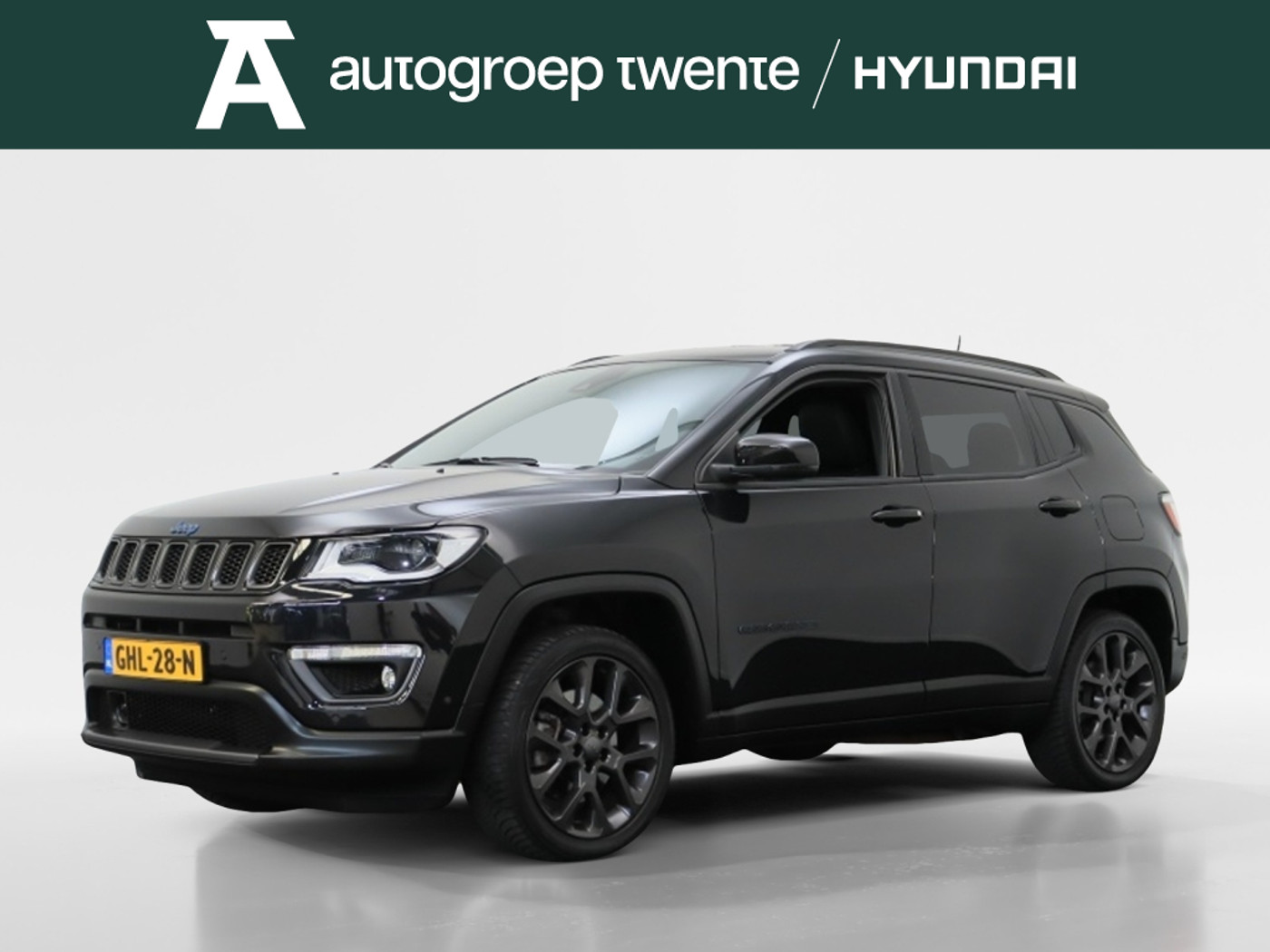 Jeep Compass 4xe 240 Plug-in Hybrid Electric Trailhawk | Afn. Trekhaak | Leder | Navigatie | 2021 - voorkant