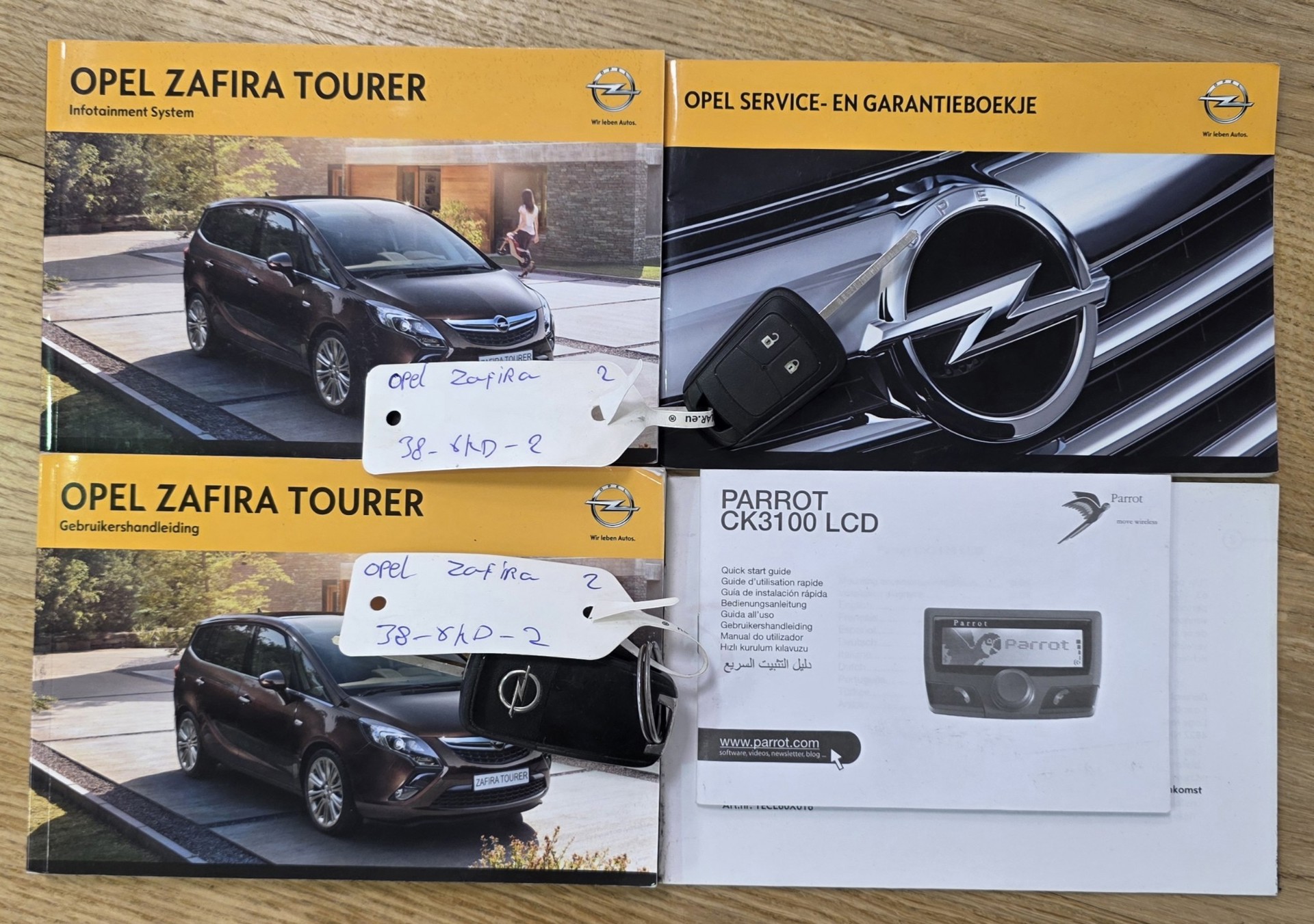 Foto van Opel Zafira Tourer