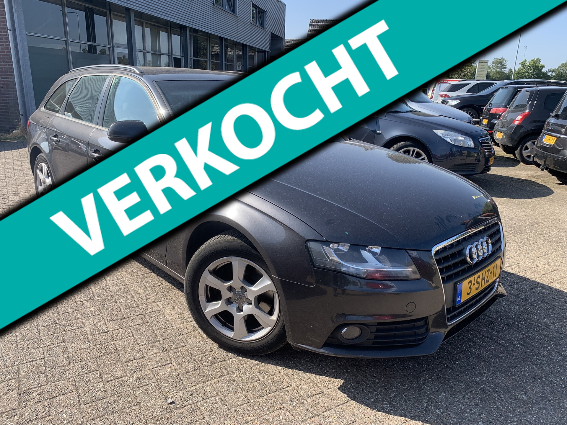 Audi Audi A4 2.0 TDI 2009  BRANDSTOFPOMP SCHADE € 1.950.- ZO WEG 2009 - voorkant