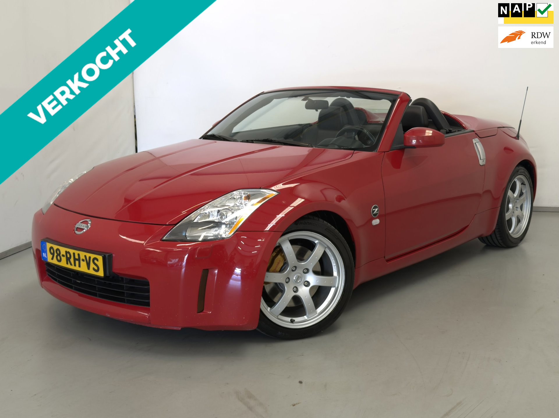 Nissan Nissan 350z 3.5 V6 / NL-auto / Bose / Leder / Stoelverwarming 2005 - voorkant