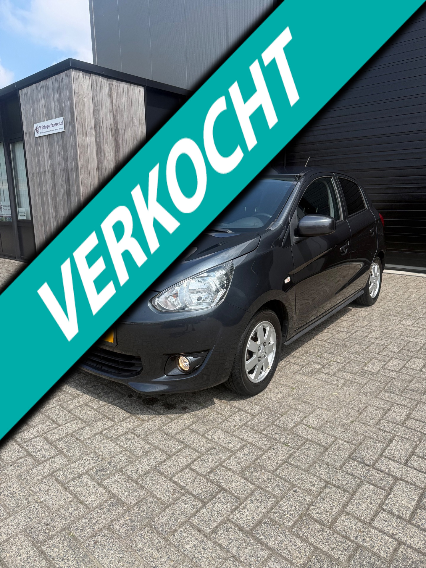 Mitsubishi Mitsubishi Space Star 1.0 Bright |2E EIG|AIRCO|NAP|ELEKTRISCHE RAMEN|LM VELGEN|ONDERHOUDEN 2015 - voorkant