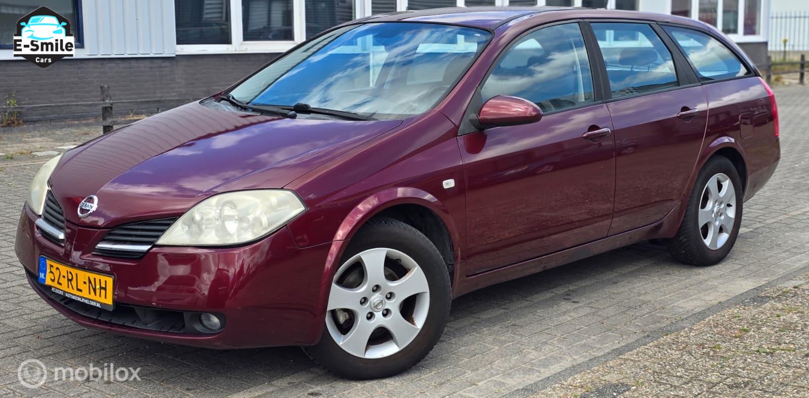 Nissan Nissan Primera 2.0 Acenta/Automaat/Airco/Cruise 2005 - voorkant