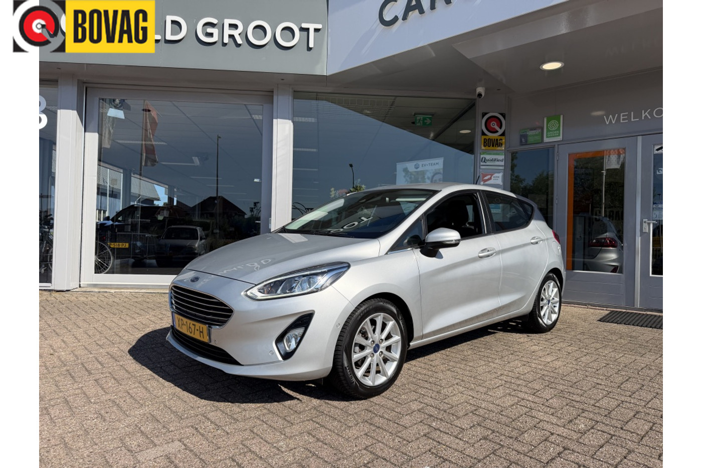 Ford Fiesta 1.0 EcoB. Titanium | Cruise | Airco | Carplay | Camera A. 2019 - voorkant