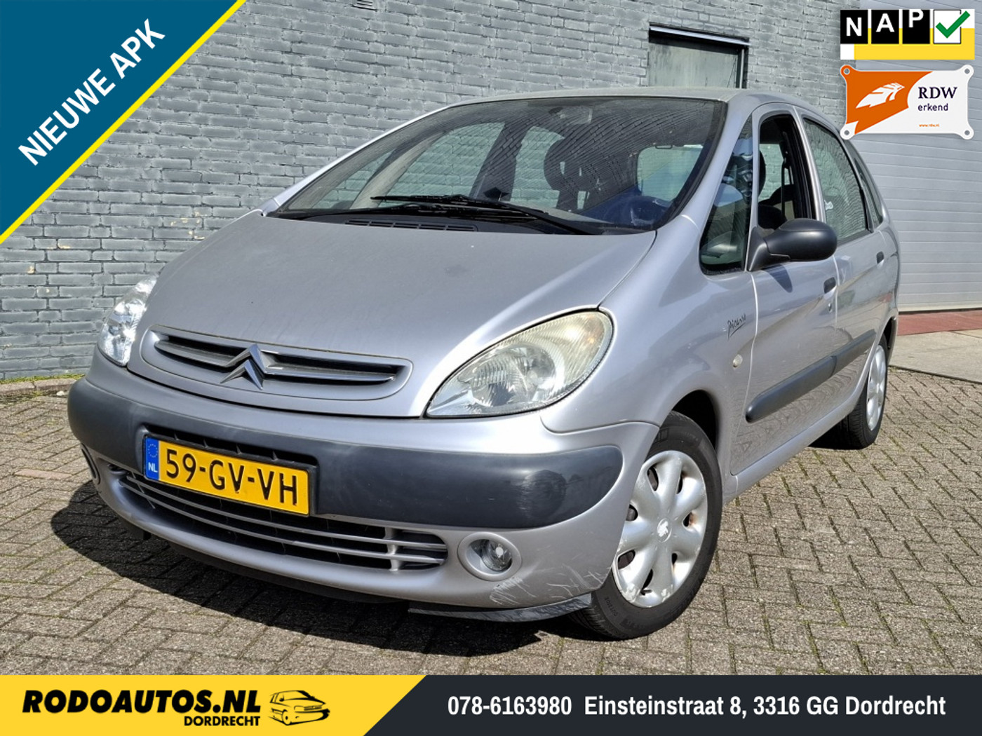 Citroen Xsara Picasso 1.8i-16V Airco Boekjes APK 04-27 ✅ 2001 - voorkant