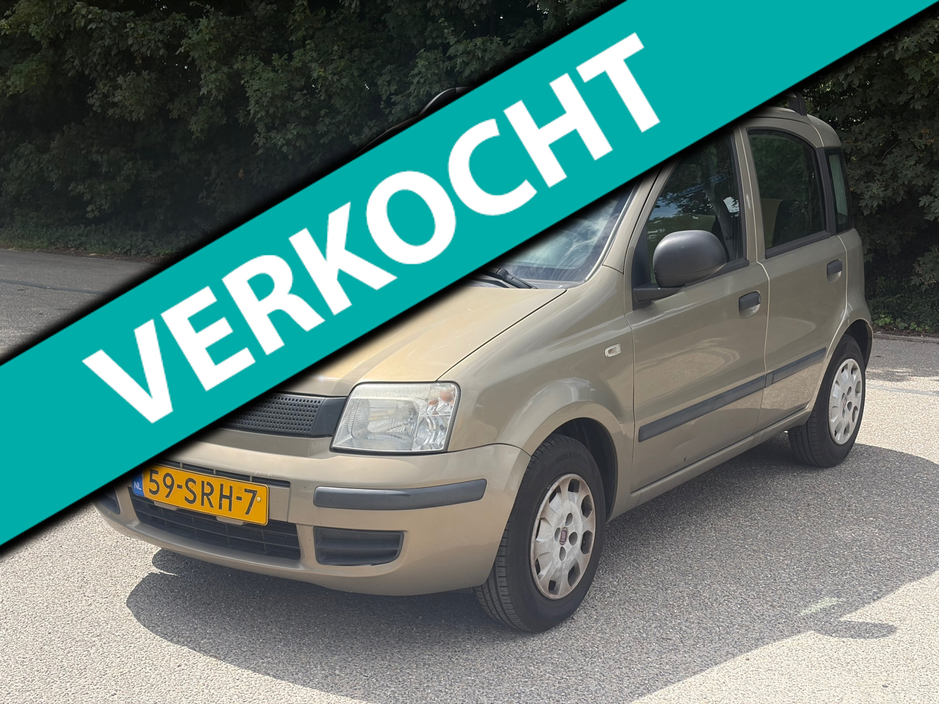 Fiat Fiat Panda 1.2 Active Airco! 216DKM! NAP APK 4-2027! 2011! 2011 - voorkant
