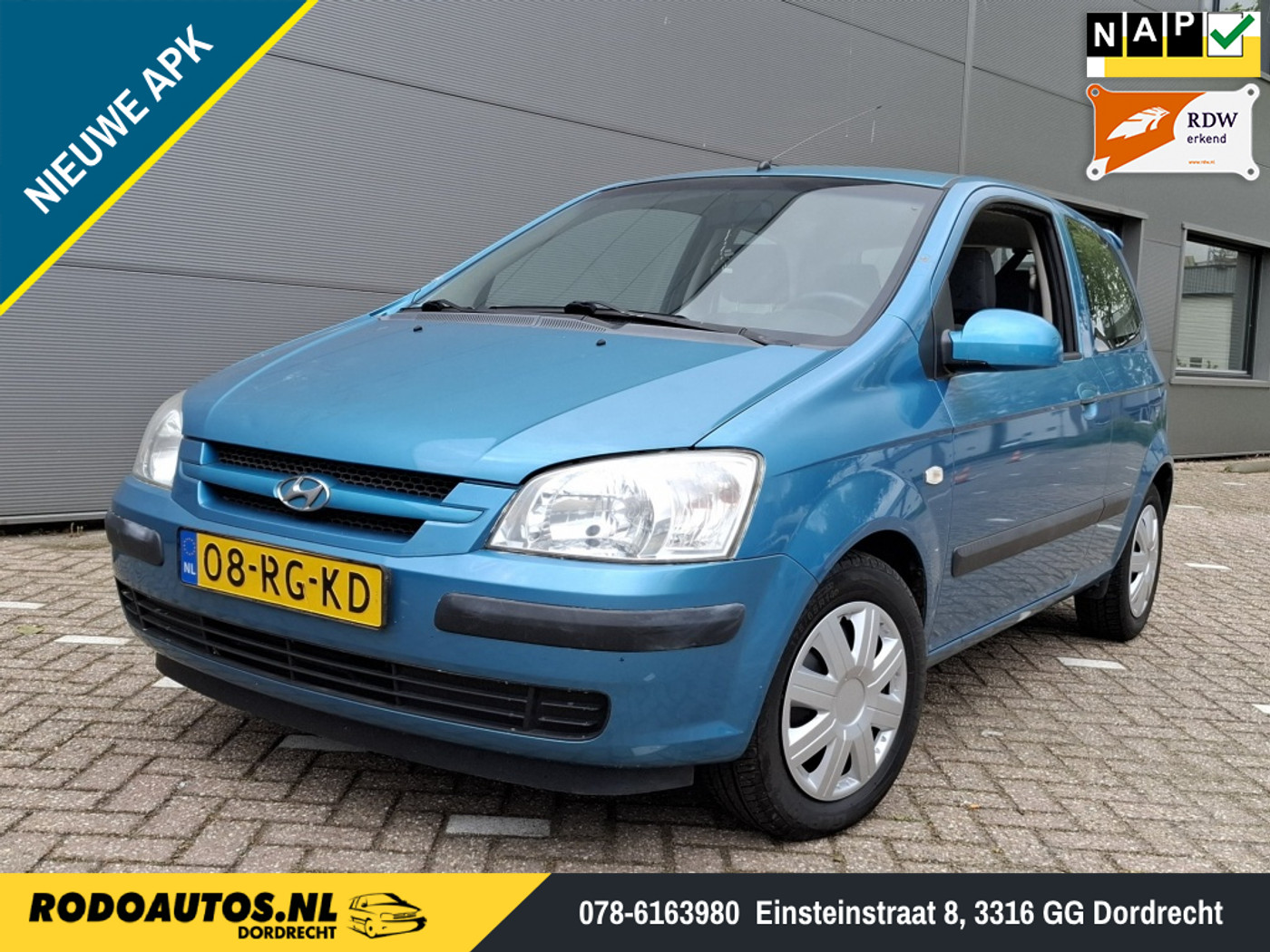 Hyundai Getz 1.3i GL Cool 3D Nw Koppeling & APK ✅ 2005 - voorkant