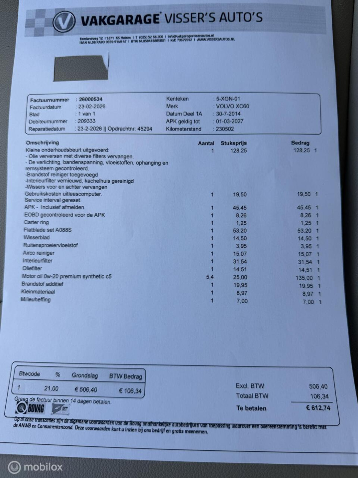 Foto van Volvo Xc60