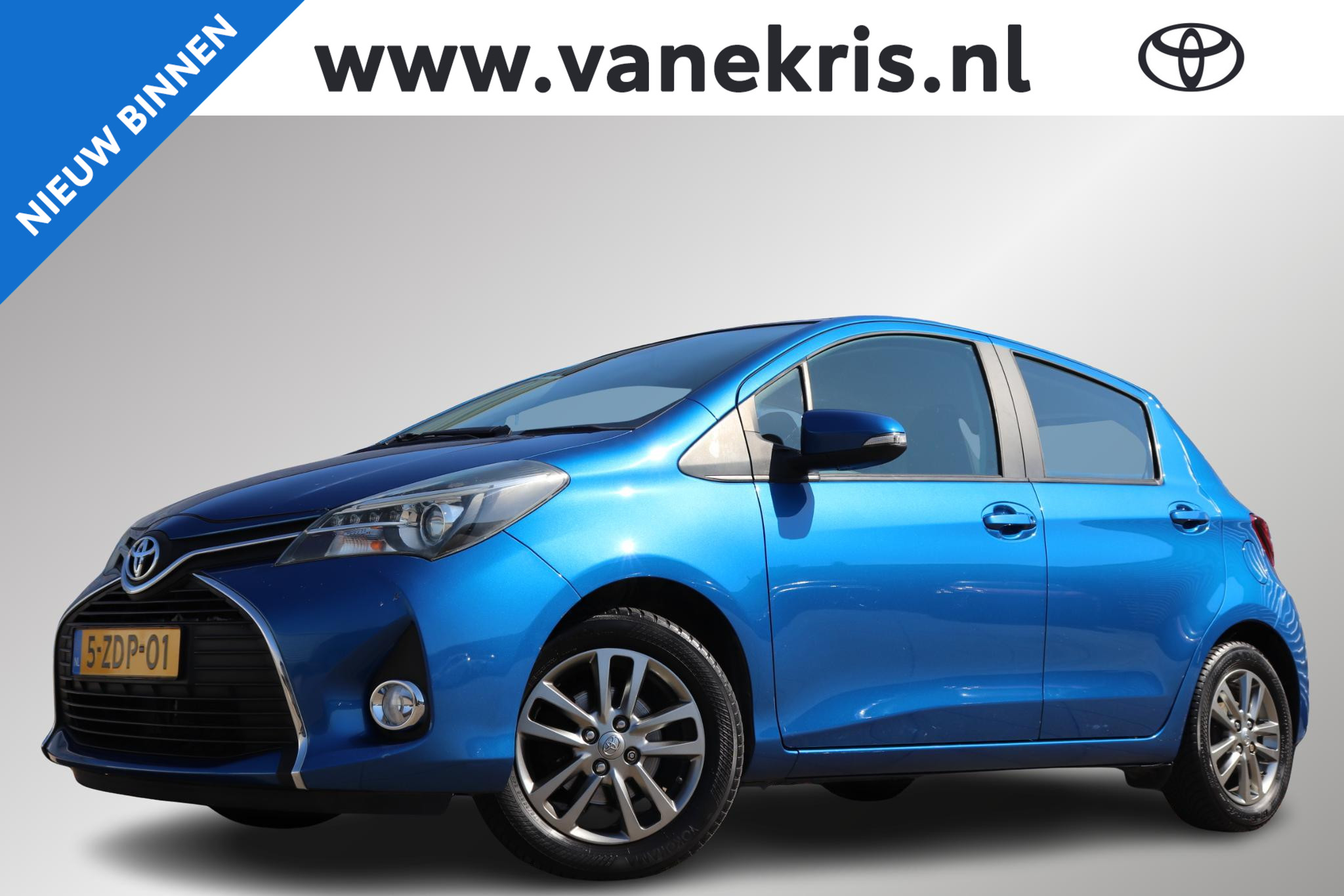 Toyota Toyota Yaris 1.3 VVT-i Aspiration, 2014 - voorkant