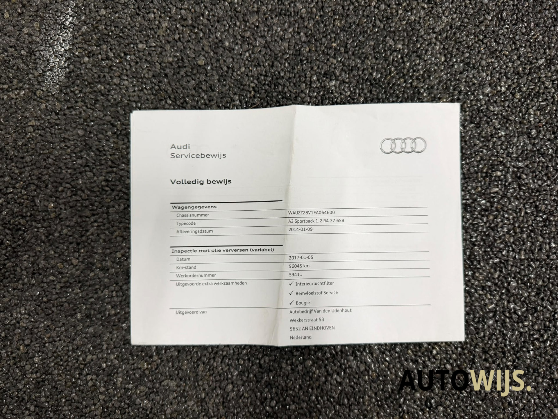 Foto van Audi A3 Sportback