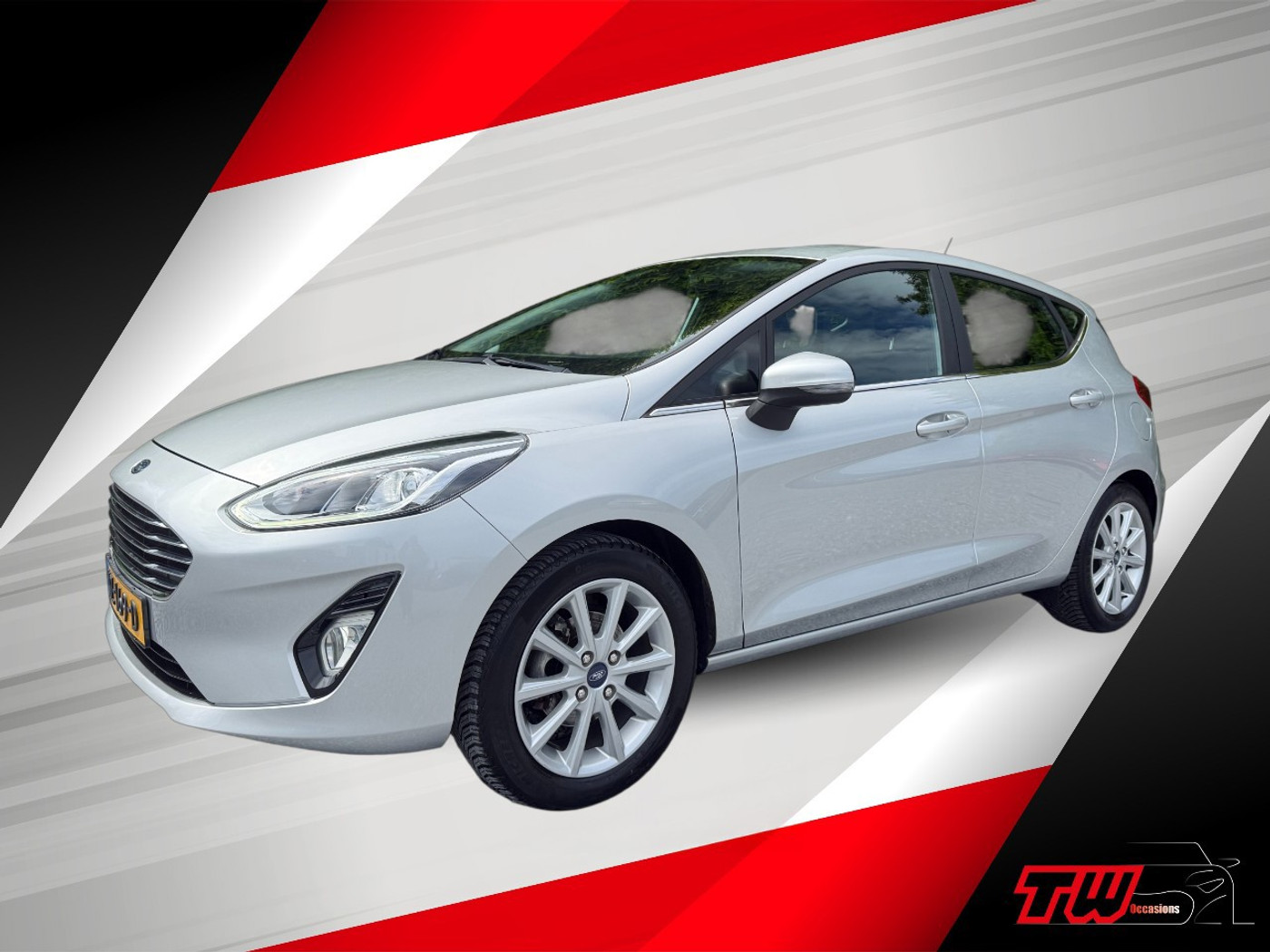 Ford Fiesta 1.0 EcoBoost Titanium |CARPLAY|CLIMA|CRUISE|NAP 2019 - voorkant