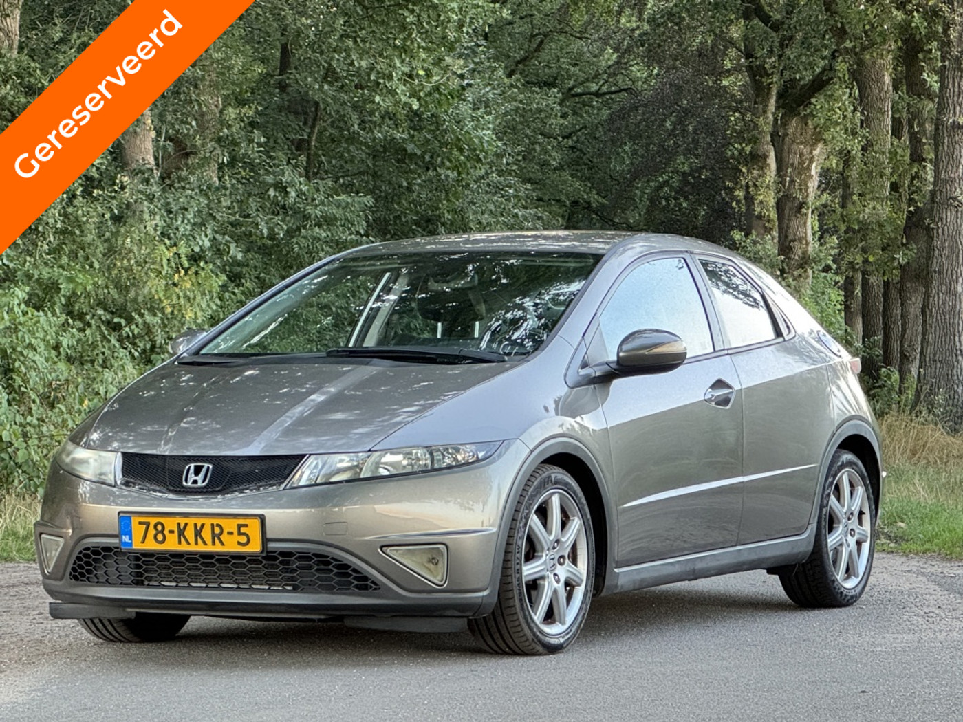Honda Civic 5dr 2.2 CTDi Type S Adv. Goed onderhouden apk 4-27 2009 - voorkant
