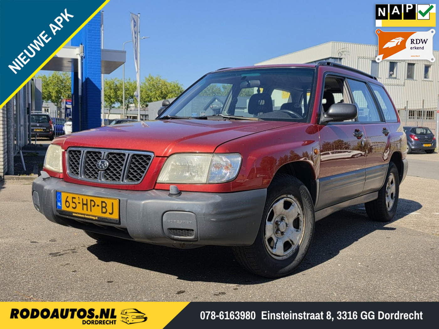 Subaru Forester 2.0 AWD 4x4 Nieuwe APK ✅ 2001 - voorkant