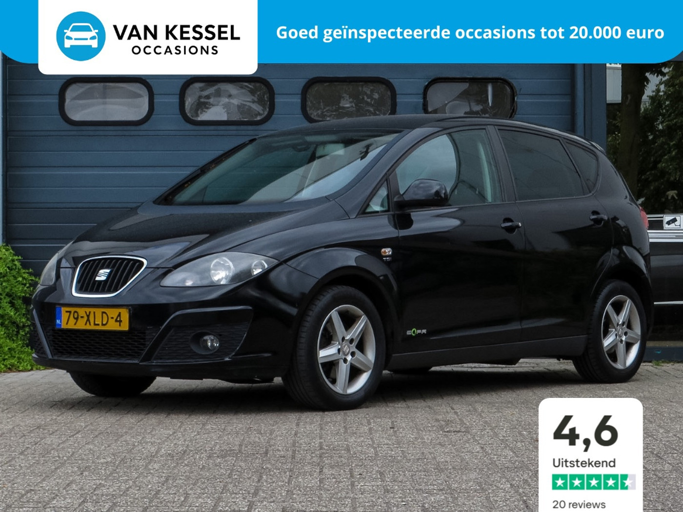 Seat Altea 1.2 TSI Ecomotive Copa 2012 - voorkant