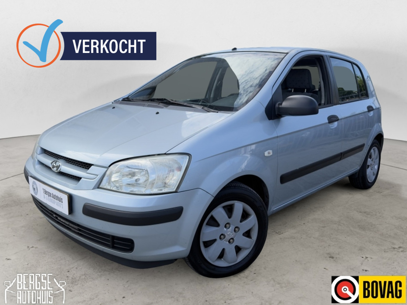Hyundai Getz 1.3i GL Elek.R Trekhaak Nap 2003 - voorkant