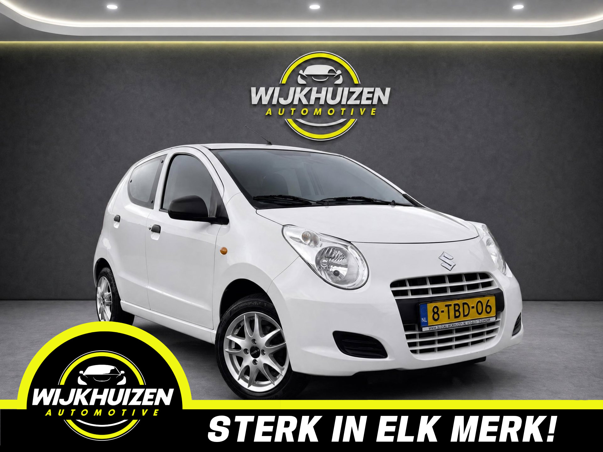 Suzuki Alto 1.0 Comfort EASSS met Airco !!! 15 Inch !!! Trekhaak !!! Nap !!! 2014 - voorkant