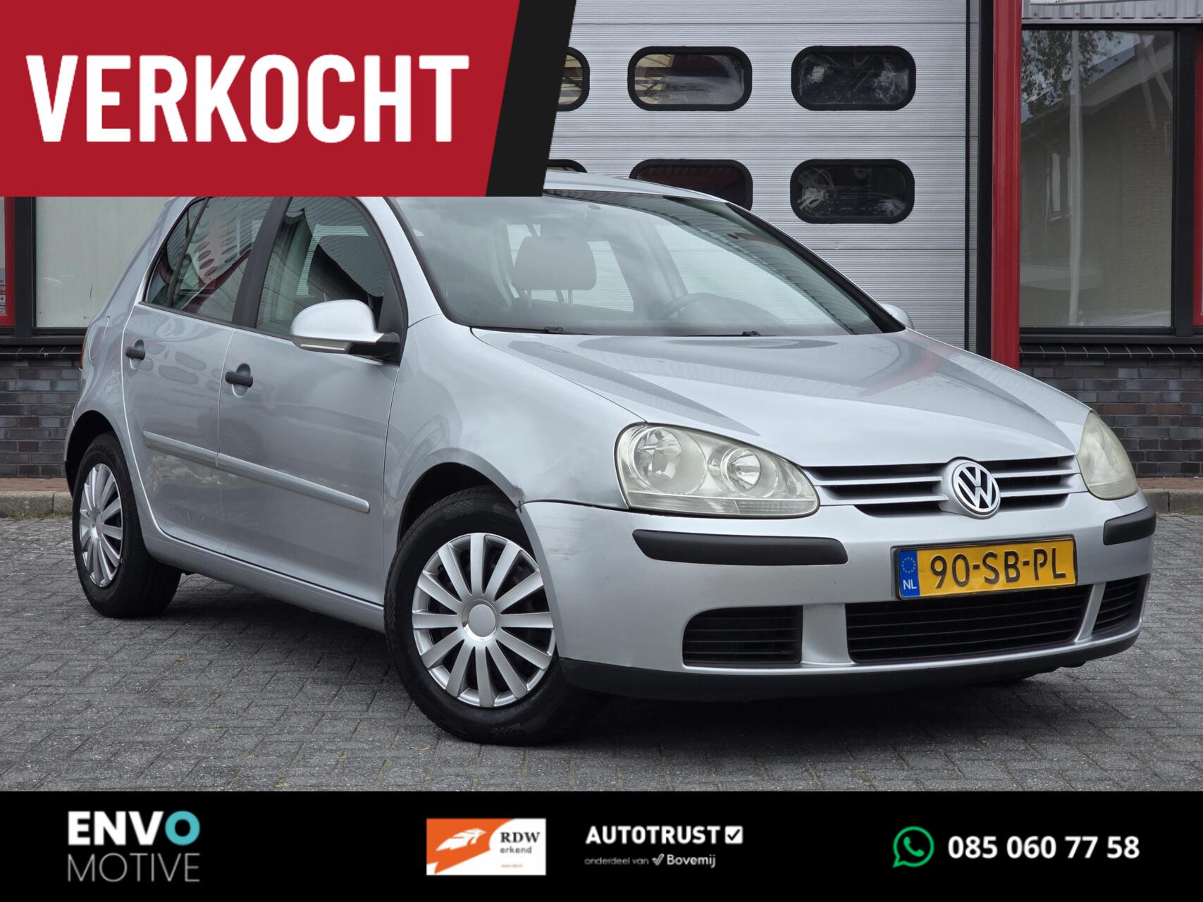 Volkswagen Golf 1.4 FSI Businessline Airco/Bluetooth 2005 - voorkant