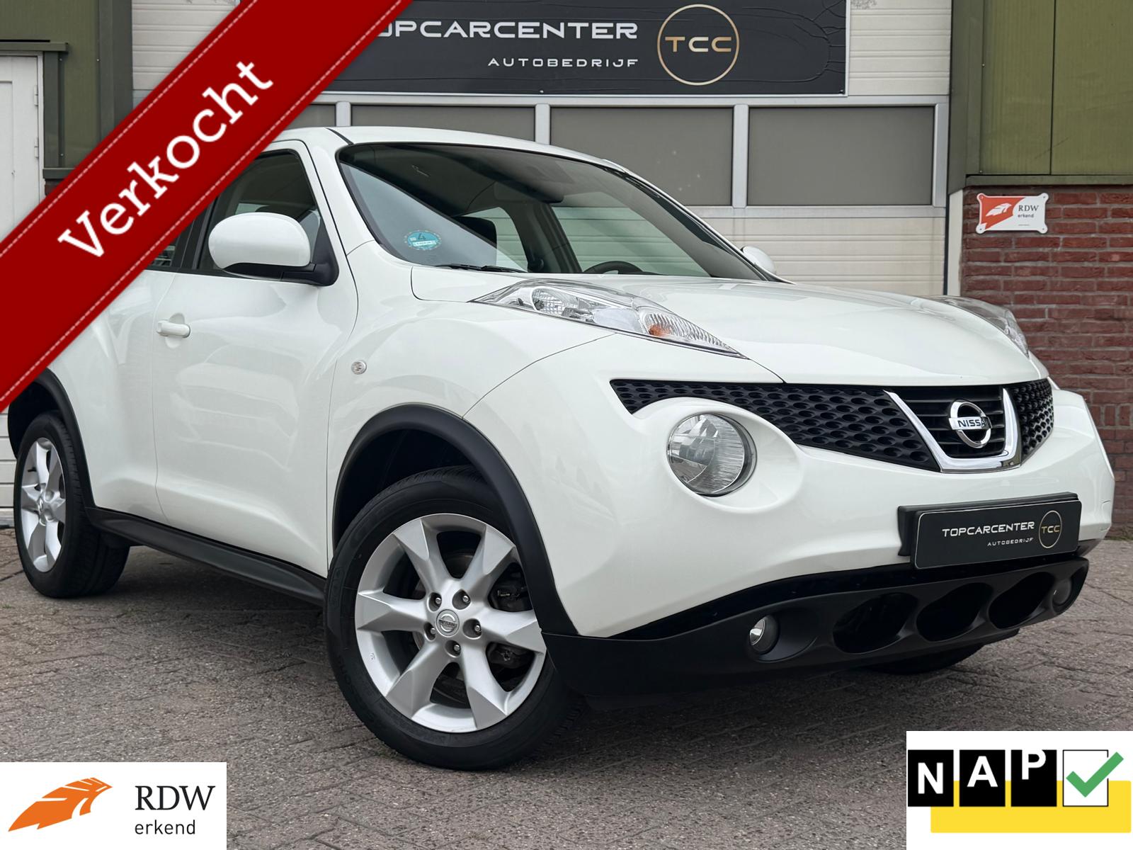 Nissan Nissan Juke 1.6 Acenta/AUTOM/CAMERA/BLUETH/CRUISE/APK/NAP 2013 - voorkant