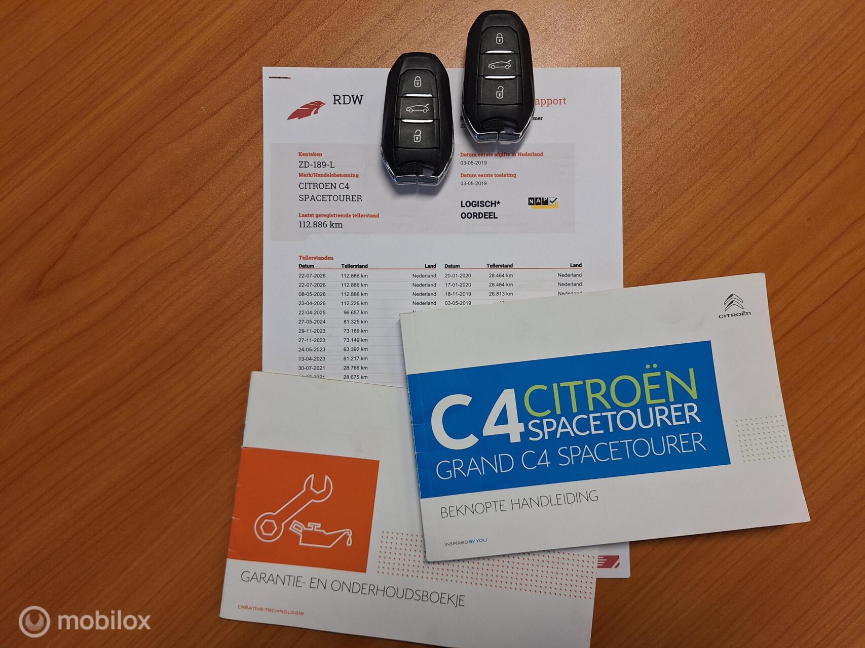 Foto van Citroen C4 Spacetourer