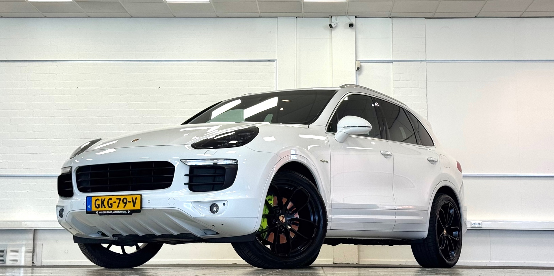 Porsche Cayenne S Hybrid 3.0 S E-Hybrid Platinum Edition 100% Onderhouden 12,3" Multimedia 2016 - voorkant