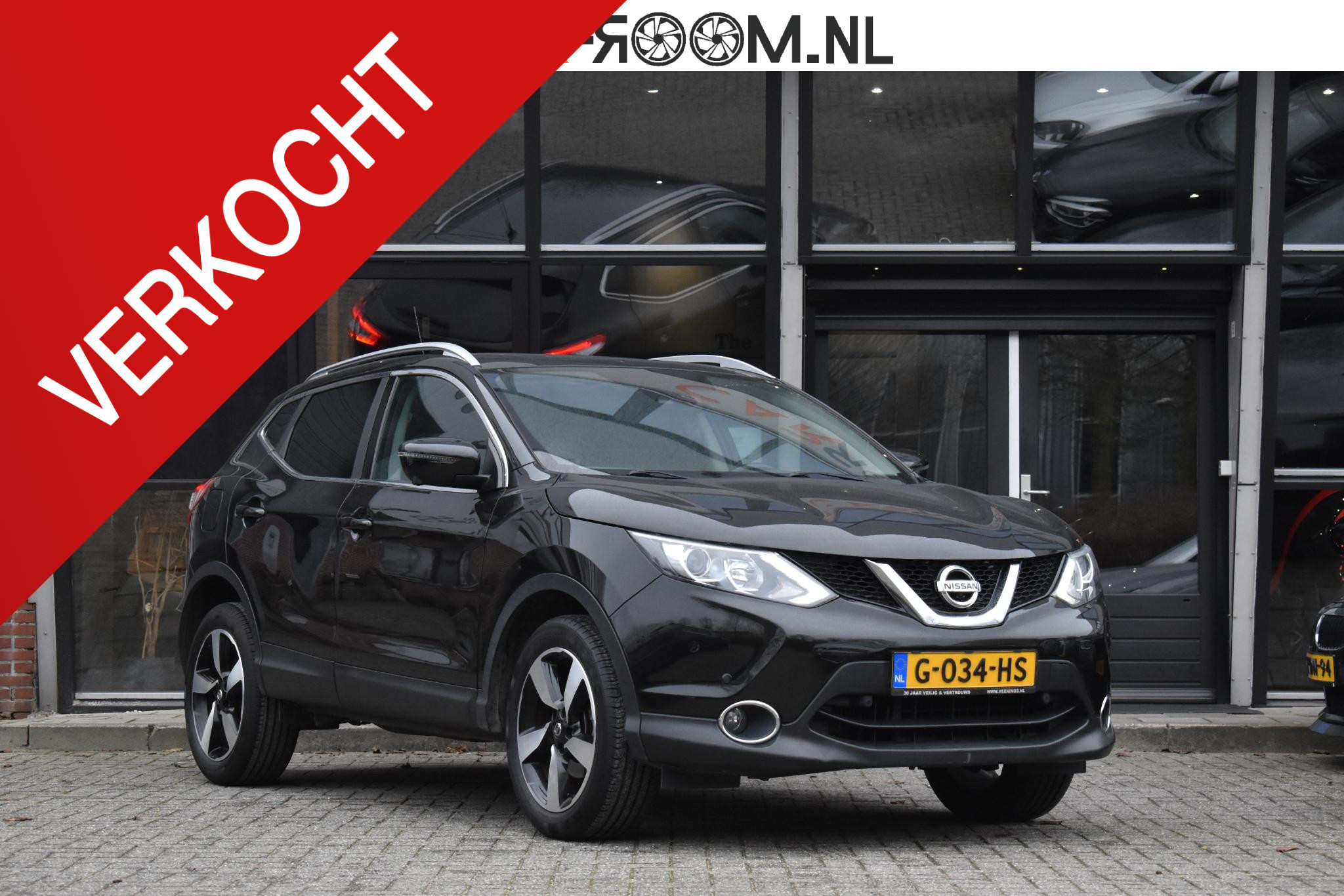 Nissan Nissan Qashqai 1.6 Connect Edition|Pano|360|LED|PDC|18” 2015 - voorkant