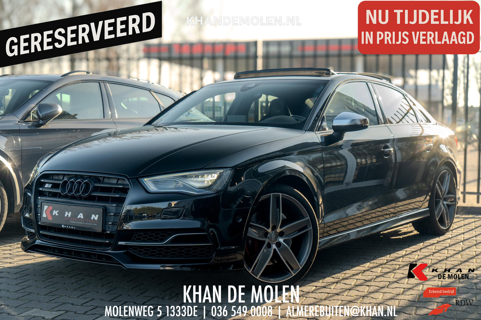 Audi S3 Limousine 2.0 TFSI S3 quattro 2015 - voorkant