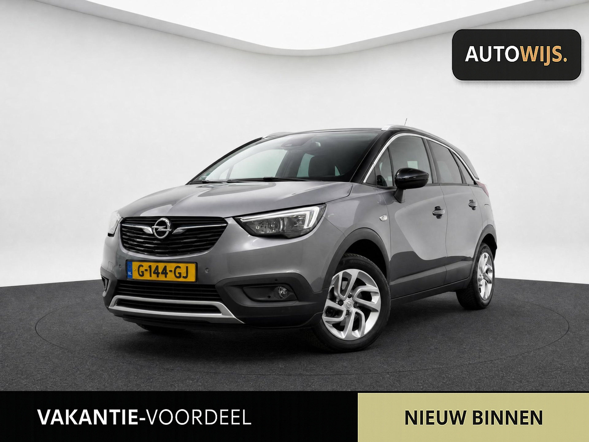 Opel Crossland X 1.2 Turbo Online Edition|LED|NL AUTO|LM-VELG 2019 - voorkant