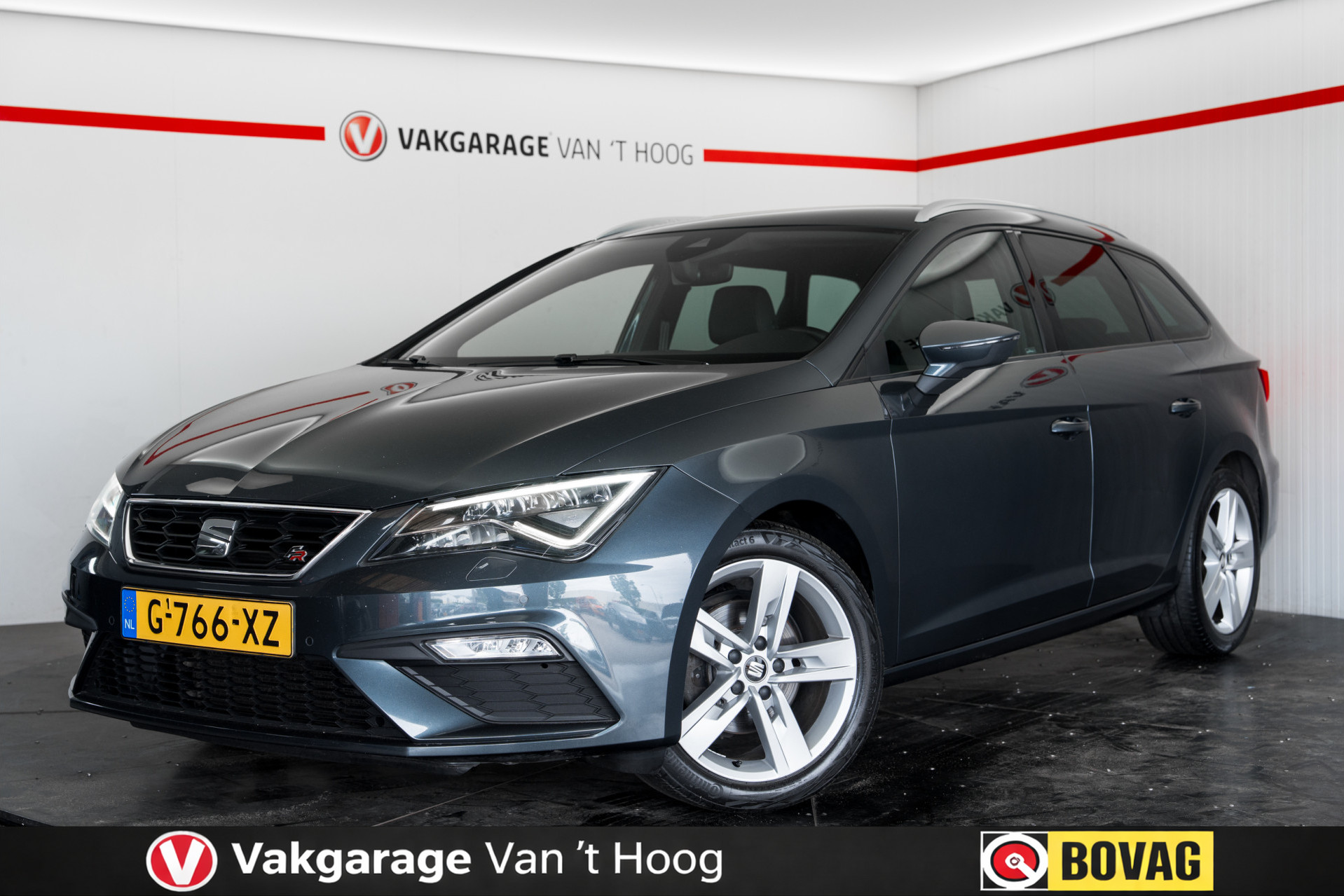 Seat Leon Sportourer ST 1.5 TSI FR Ultimate Edition Camera Applecarplay Climatcontrol 2020 - voorkant
