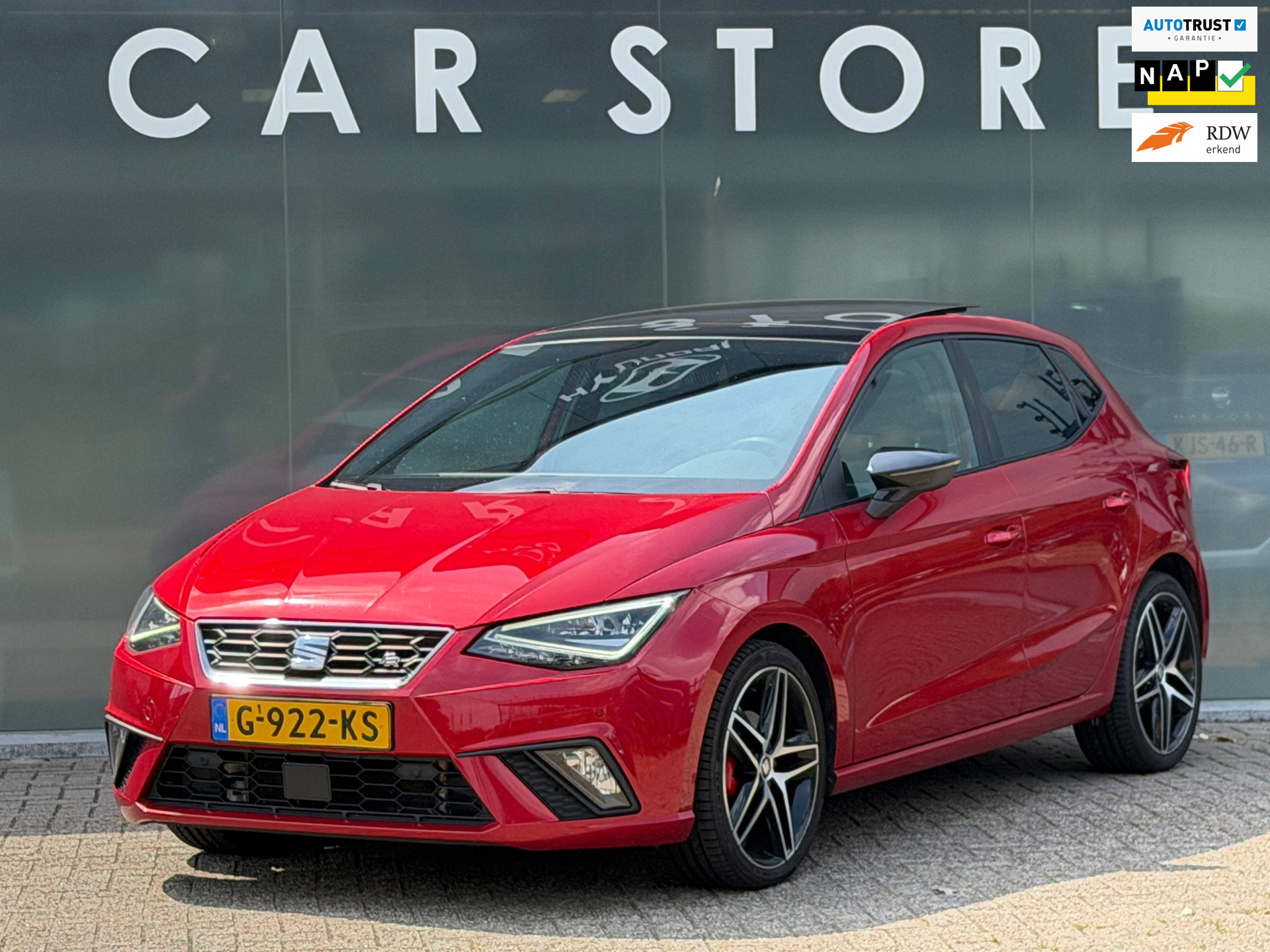 Seat Ibiza 1.0 TSI FR Pano LED Virtual Camera Beats Carplay 2019 - voorkant
