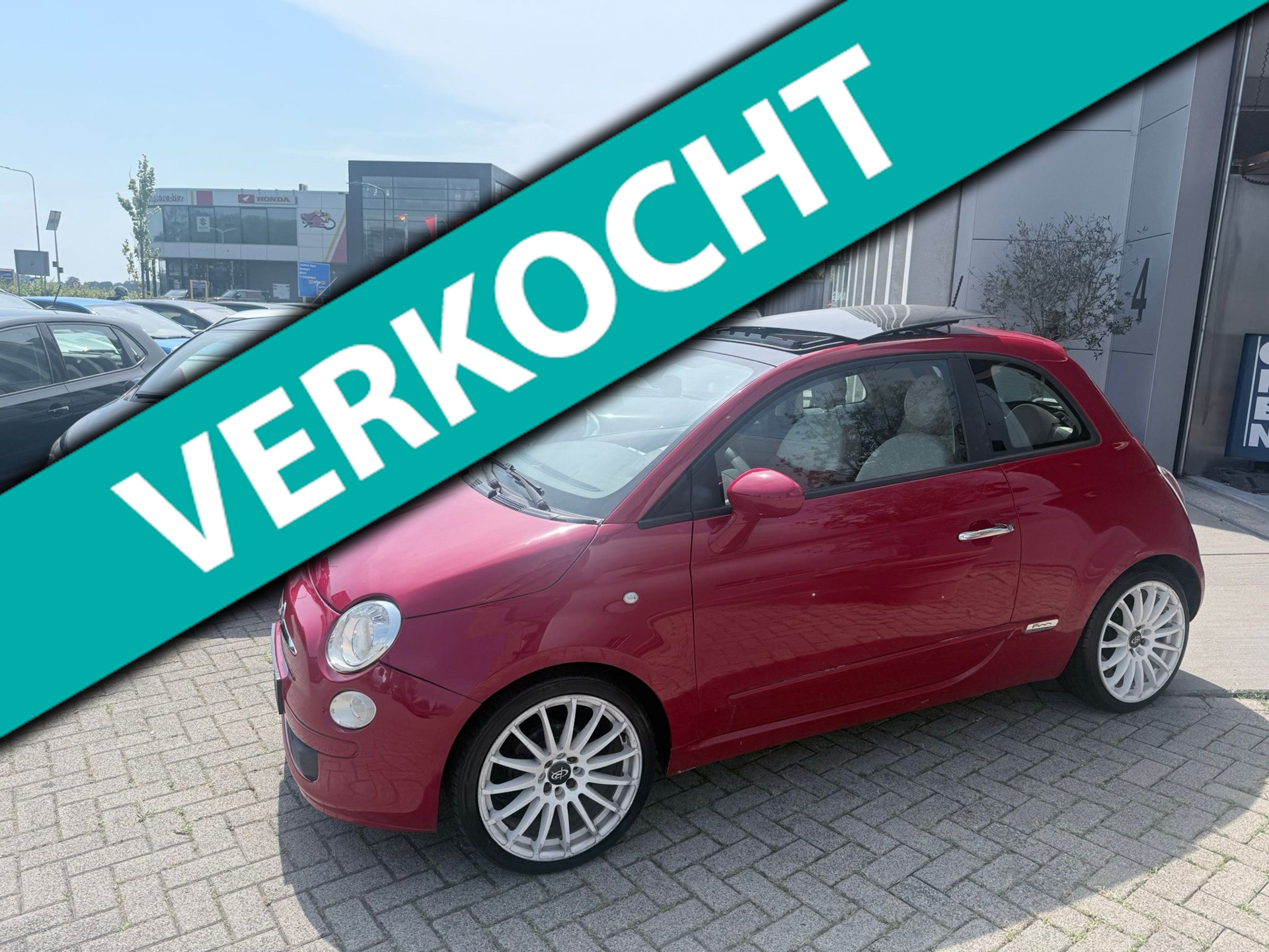 Fiat 500 1.2 Naked 2008 - voorkant