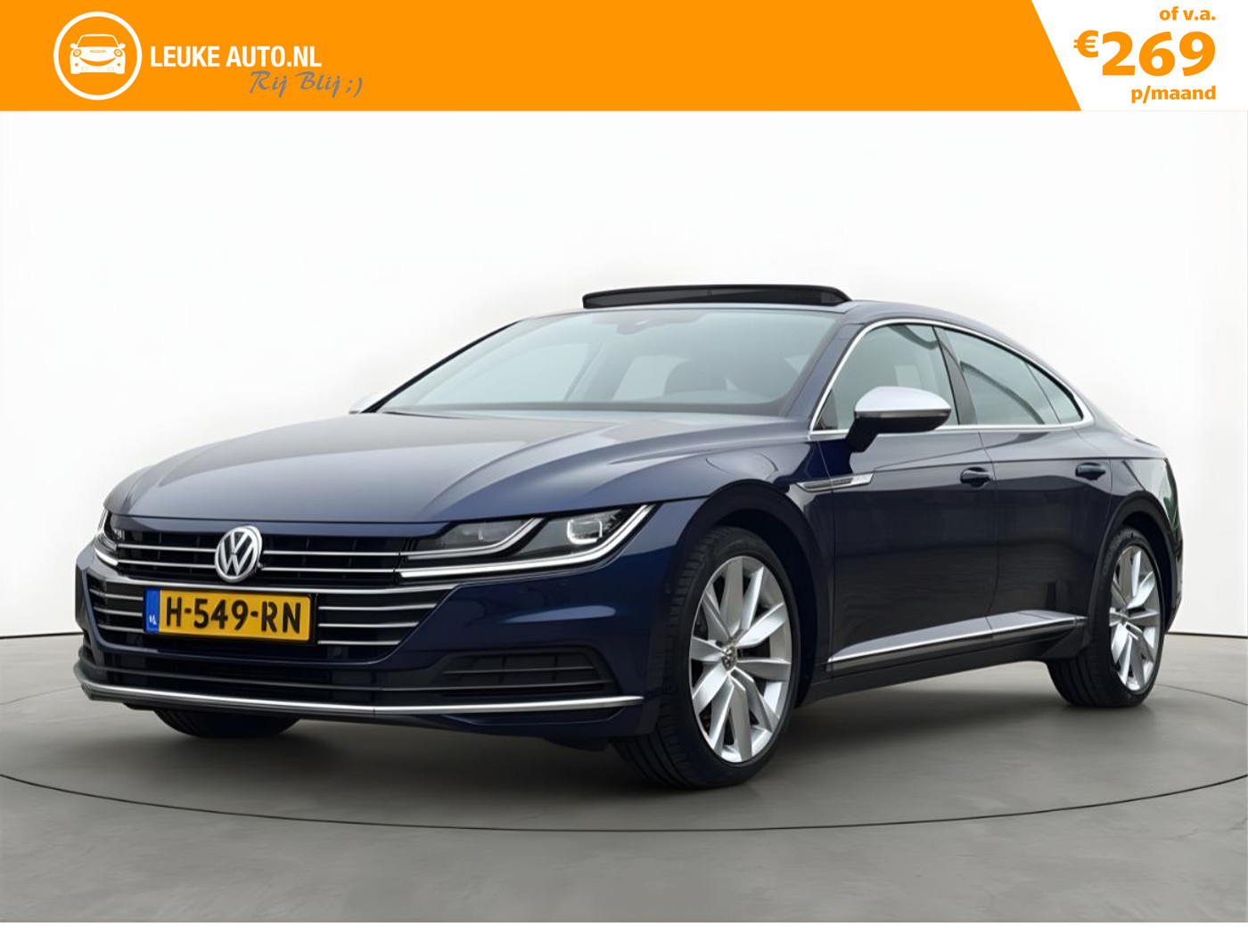 Volkswagen Arteon 1.5 TSI 150PK Aut. Elegance 2018 - voorkant