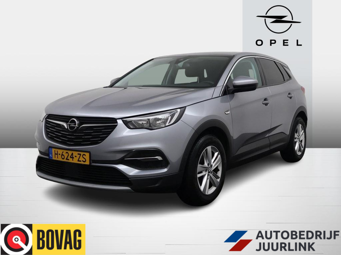 Opel Grandland X 1.2 Turbo Business Executive 2020 - voorkant