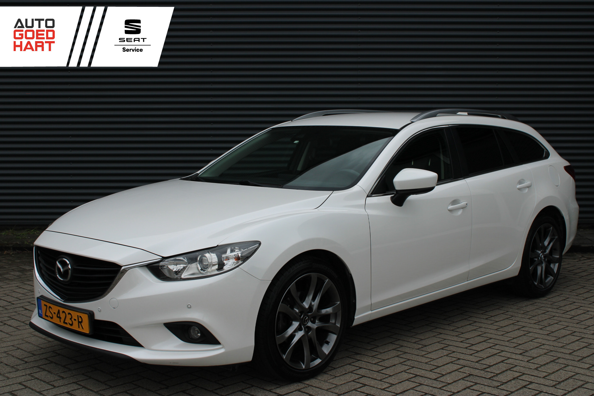 Mazda Mazda6 2.0 SkyActiv-G 145 TS Navigatie Cruise 2018 - voorkant