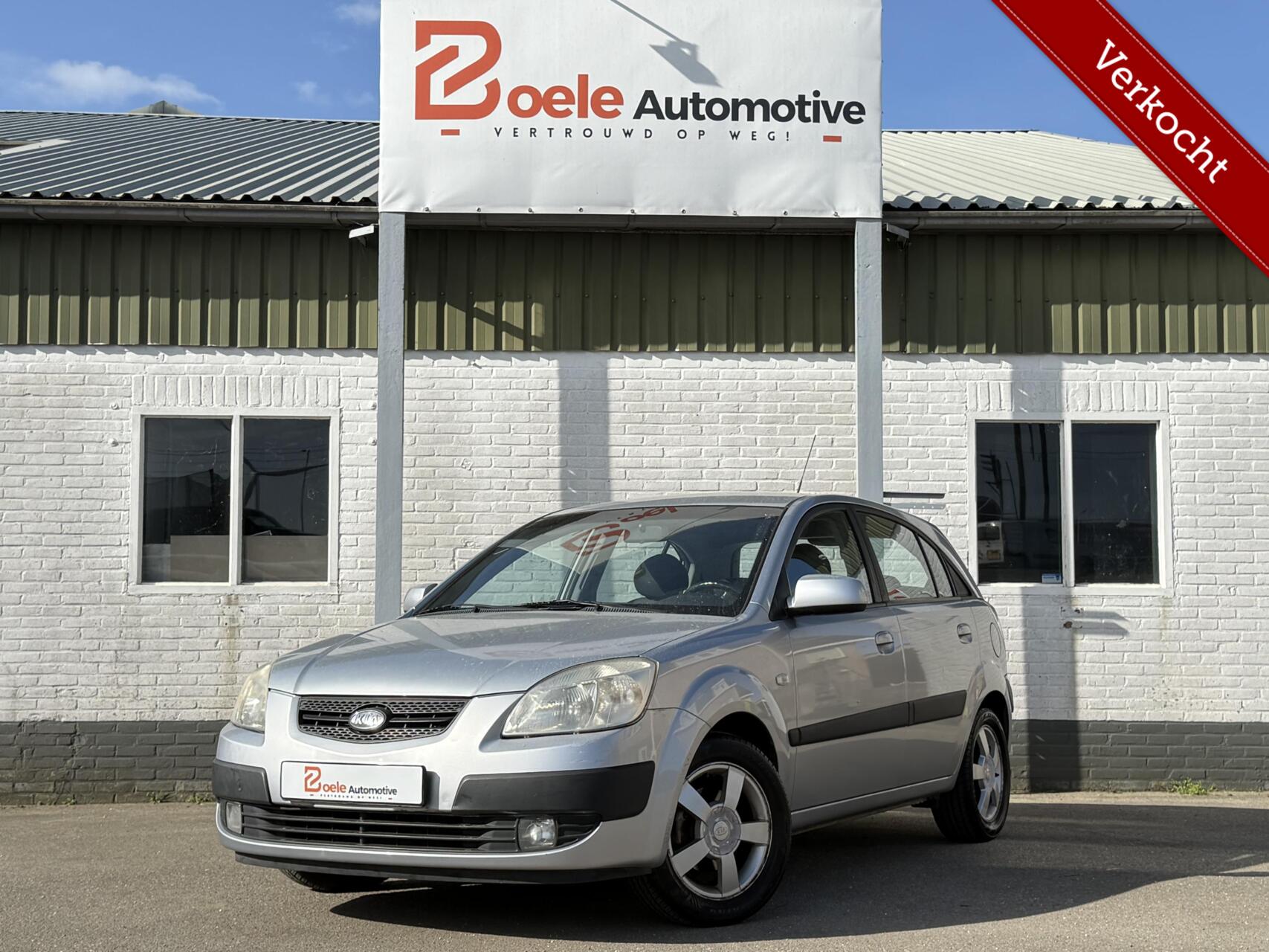 Kia Rio 1.6 CVVT 5-Drs. Automaat / Nwe APK+Distributie / Airco 2005 - voorkant