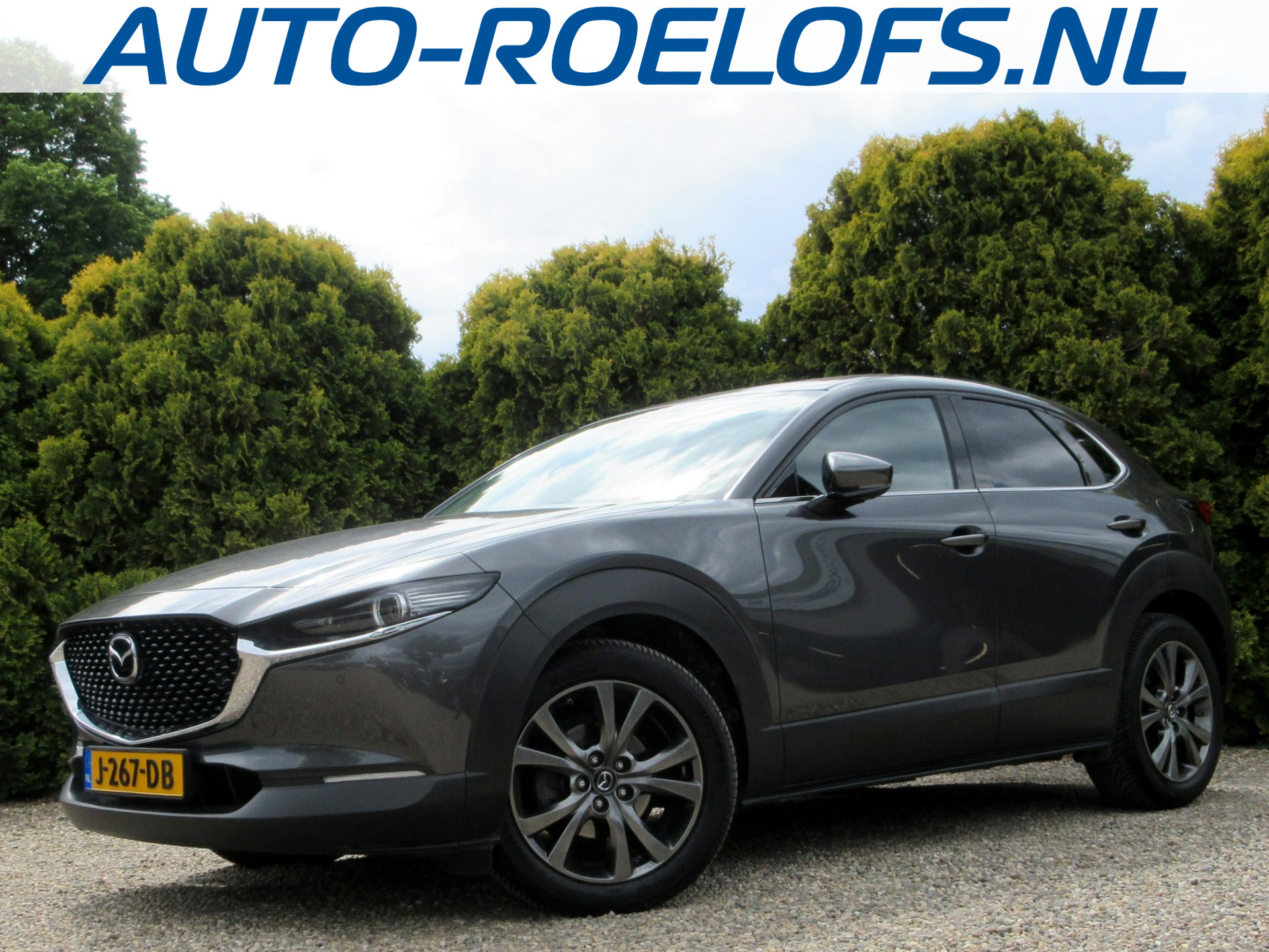 Mazda Mazda Cx-30 2.0 e-SkyActiv-X M Hybrid Luxury * Pano * Trekhaak * 2020 - voorkant