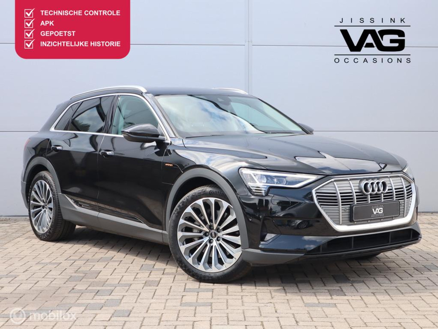 Audi E-tron 50 50 quattro SOH 89% LED Trekhaak ACC Camera 2020 - voorkant