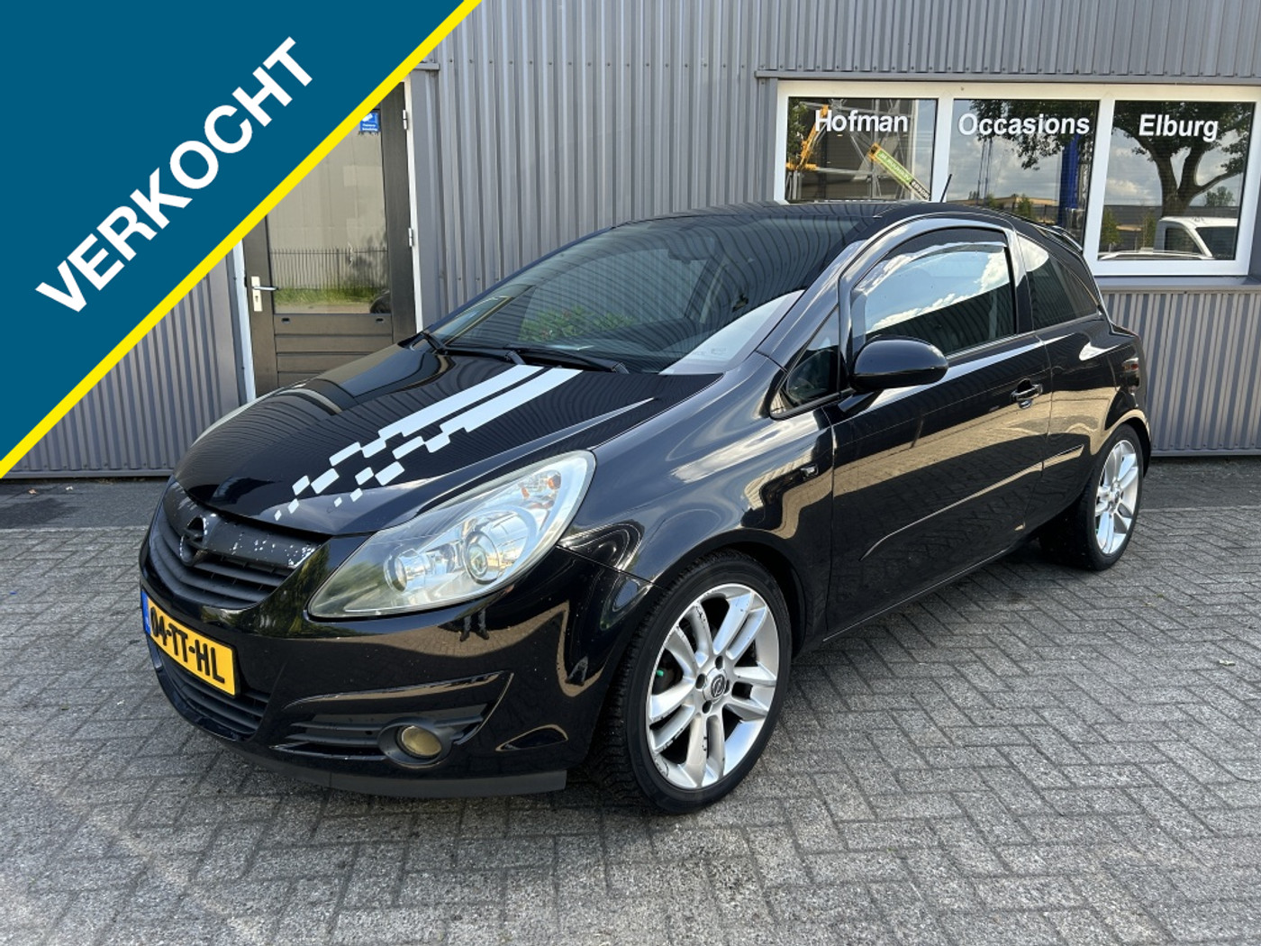 Opel Corsa 1.4-16V Bns Sport Airco APK! 2007 - voorkant