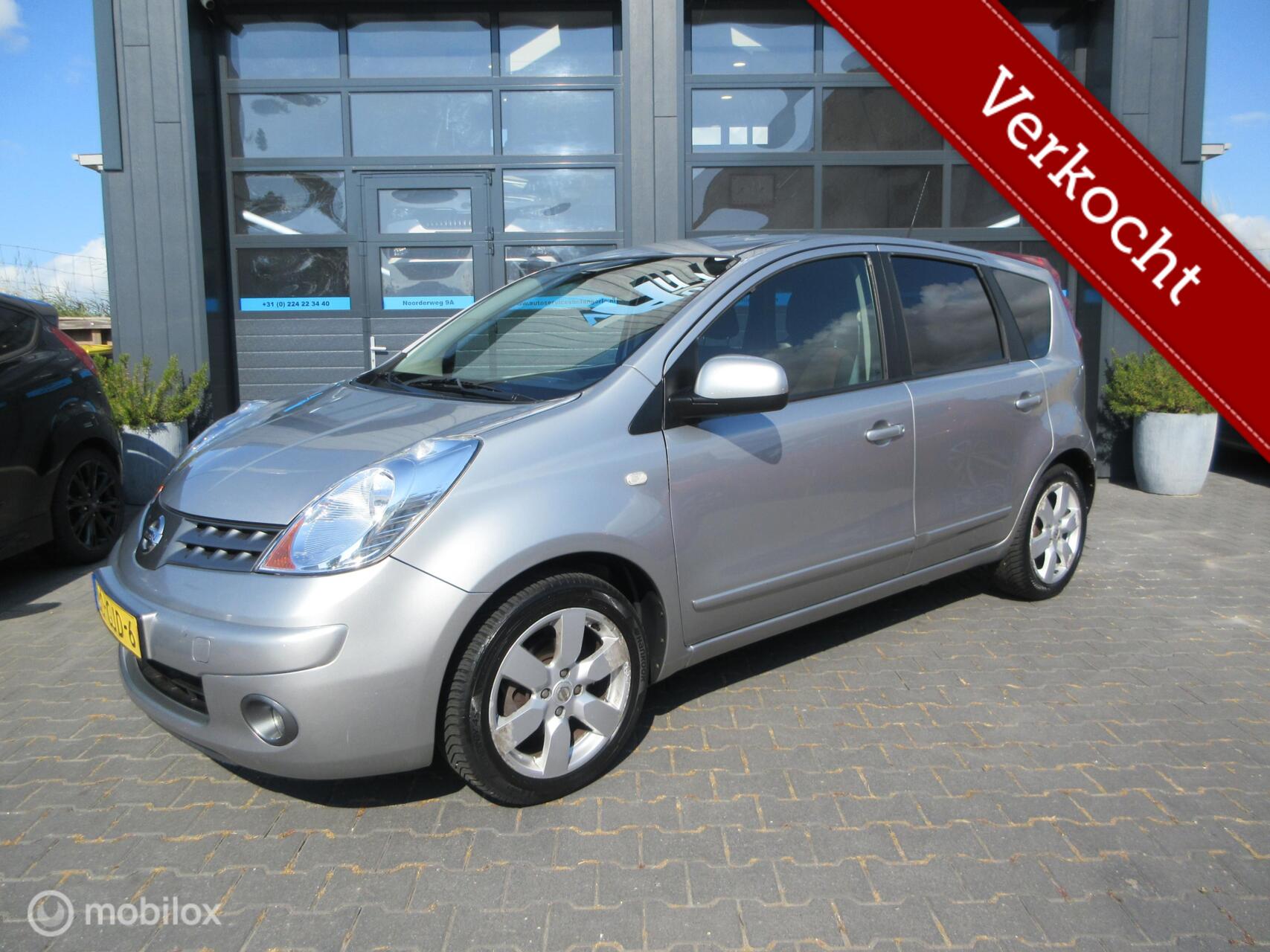 Nissan Nissan Note 1.6 Life Pack 143dkm Automaat Hoogzitter 1ste Eig 2008 - voorkant