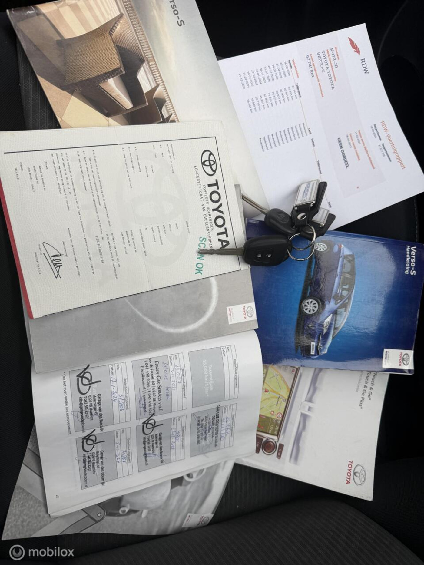 Foto van Toyota Verso-s