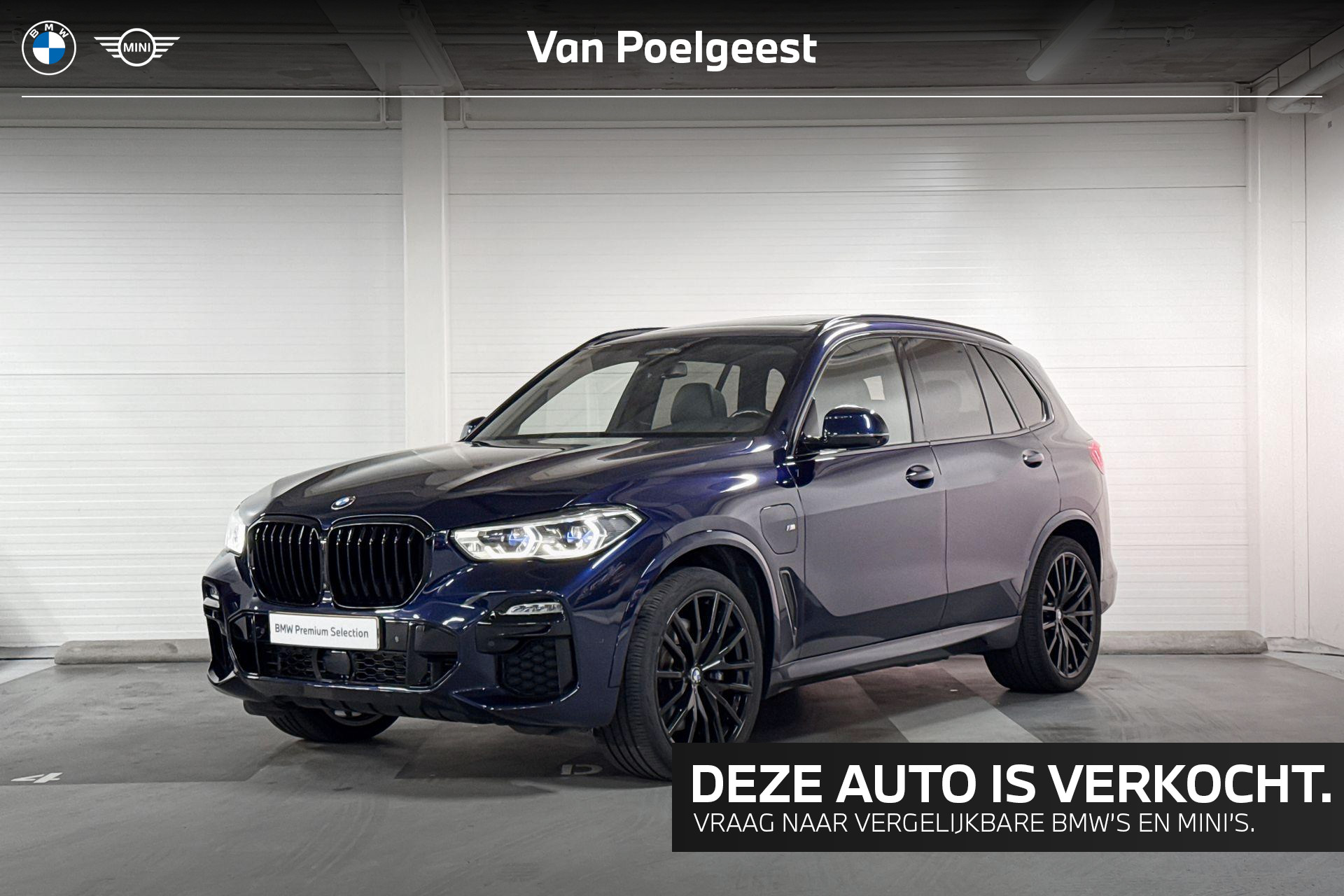 BMW X5 Xdrive45e xDrive45e High Executive 2021 - voorkant