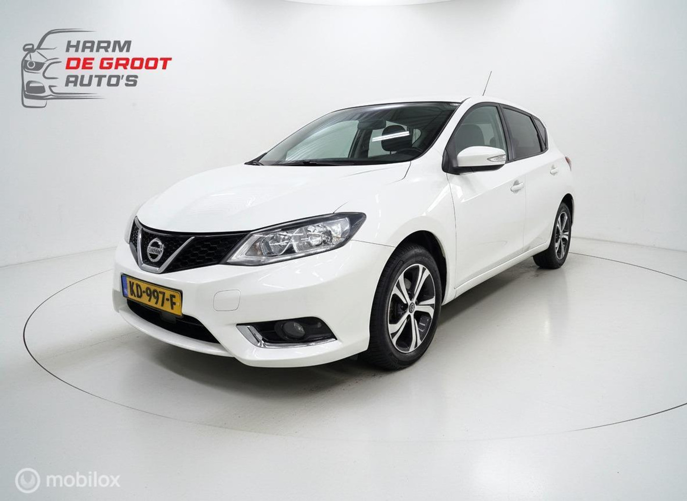 Nissan Nissan Pulsar 1.2 DIG-T Acenta/Airco/Cruise/Clima/Keyless 2016 - voorkant