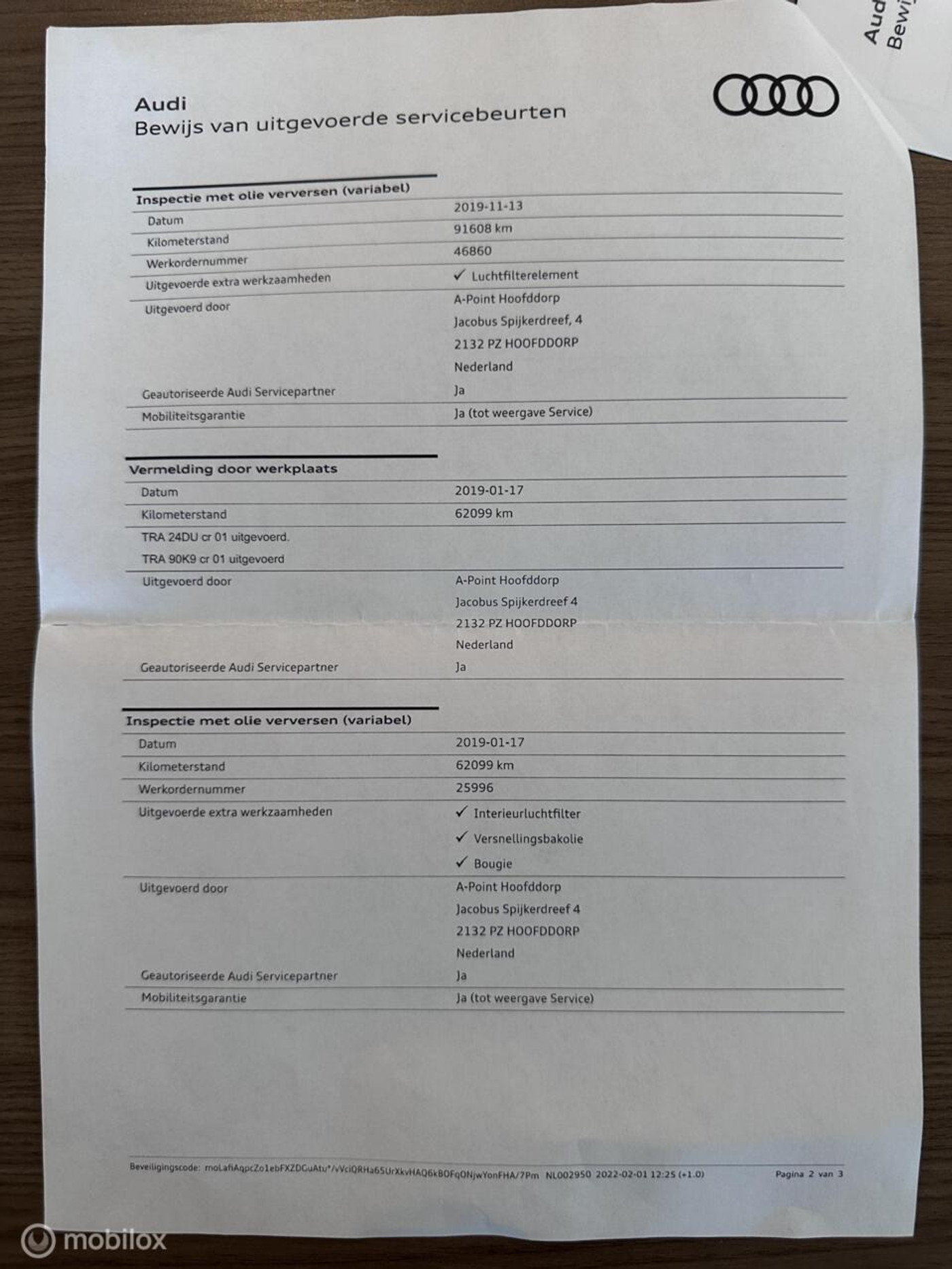 Foto van Audi A4 Avant