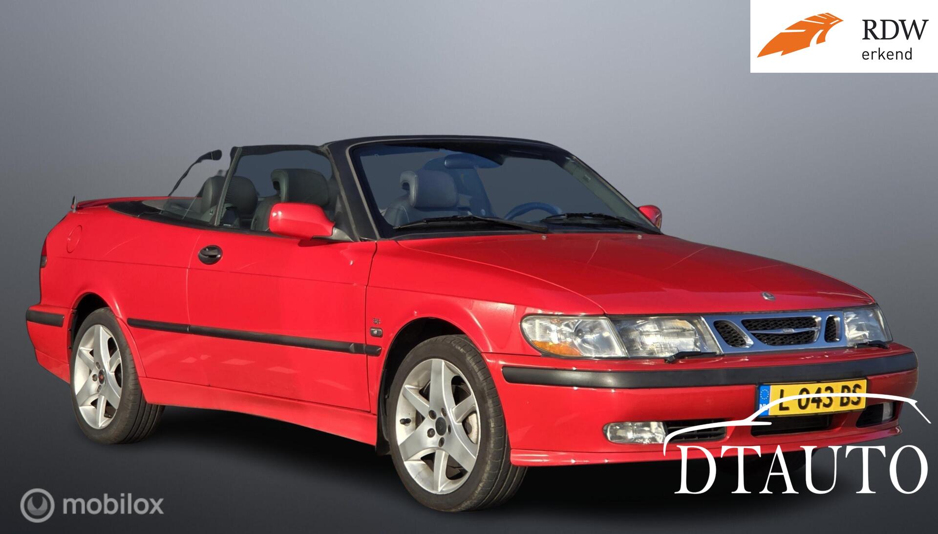 Saab 9-3 2.0 SE Turbo Vol opties in zeer nette staat! 2001 - voorkant