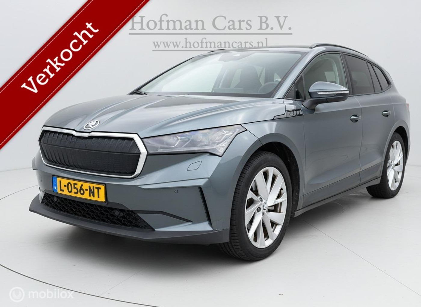 Skoda Enyaq 60 60 | SOH 90% | Warmtepomp | Camera | Stoel-/Stuurverwarming | 6 Mnd Garantie 2021 - voorkant
