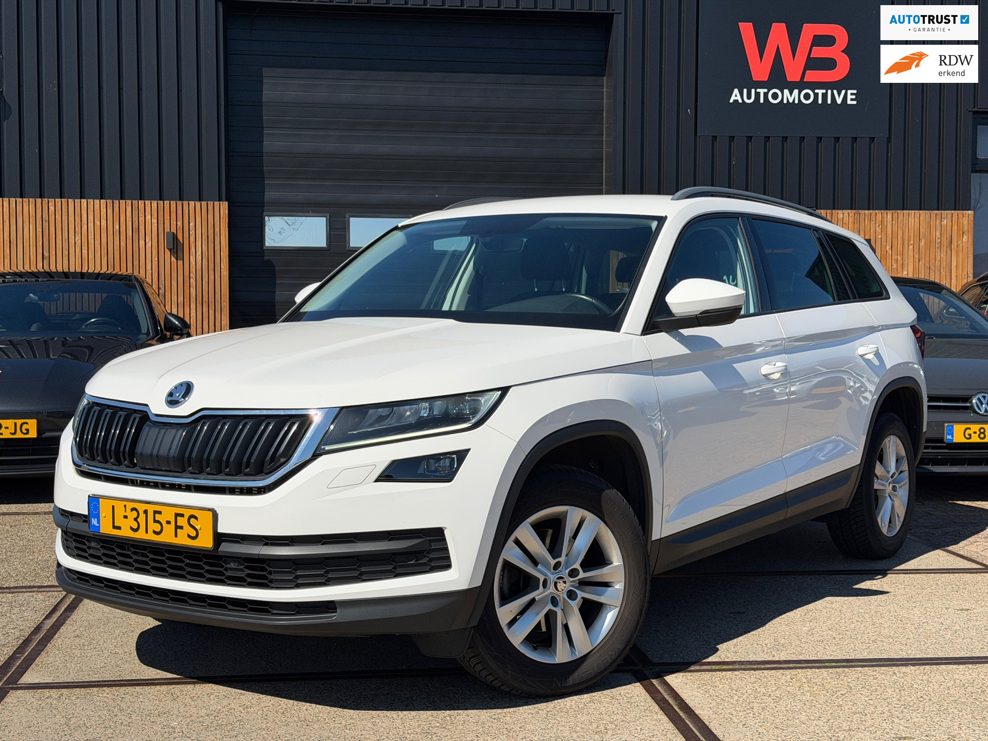 Skoda Kodiaq 1.5 TSI Style Dealer onderhouden Cruise Clima stoelverwarming 2019 - voorkant