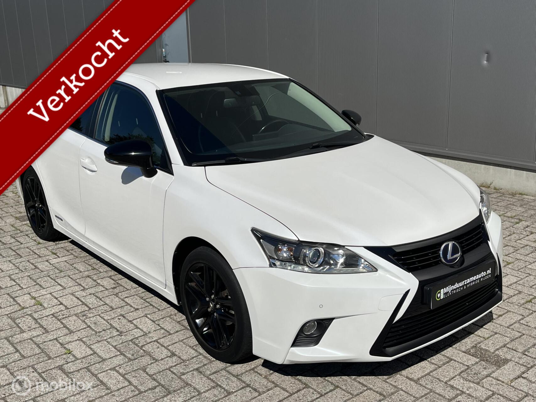 Lexus Lexus Ct200h 200h Sport Edition, Camera, Half leder, Stoel VV 2017 - voorkant